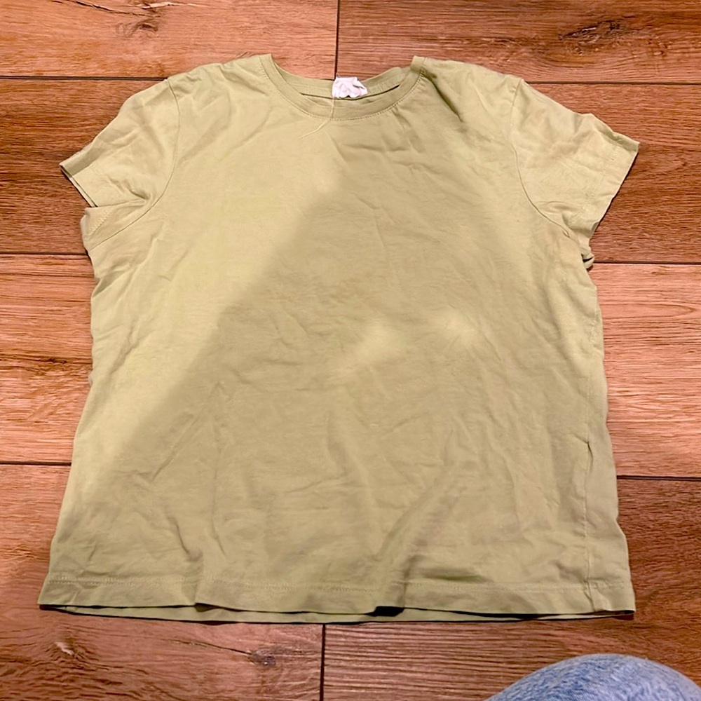 COTTON ON Pale green Baby tee, size S